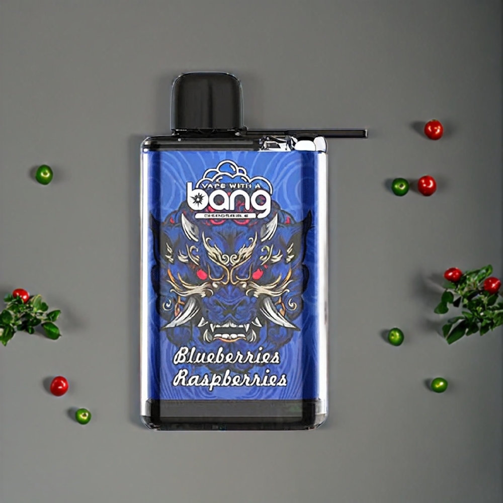 Suomi tukku Bang 28000 Puffs Disposable Vape Mustikka Vadelma 30ml 5% Nikotiinia 650mAh