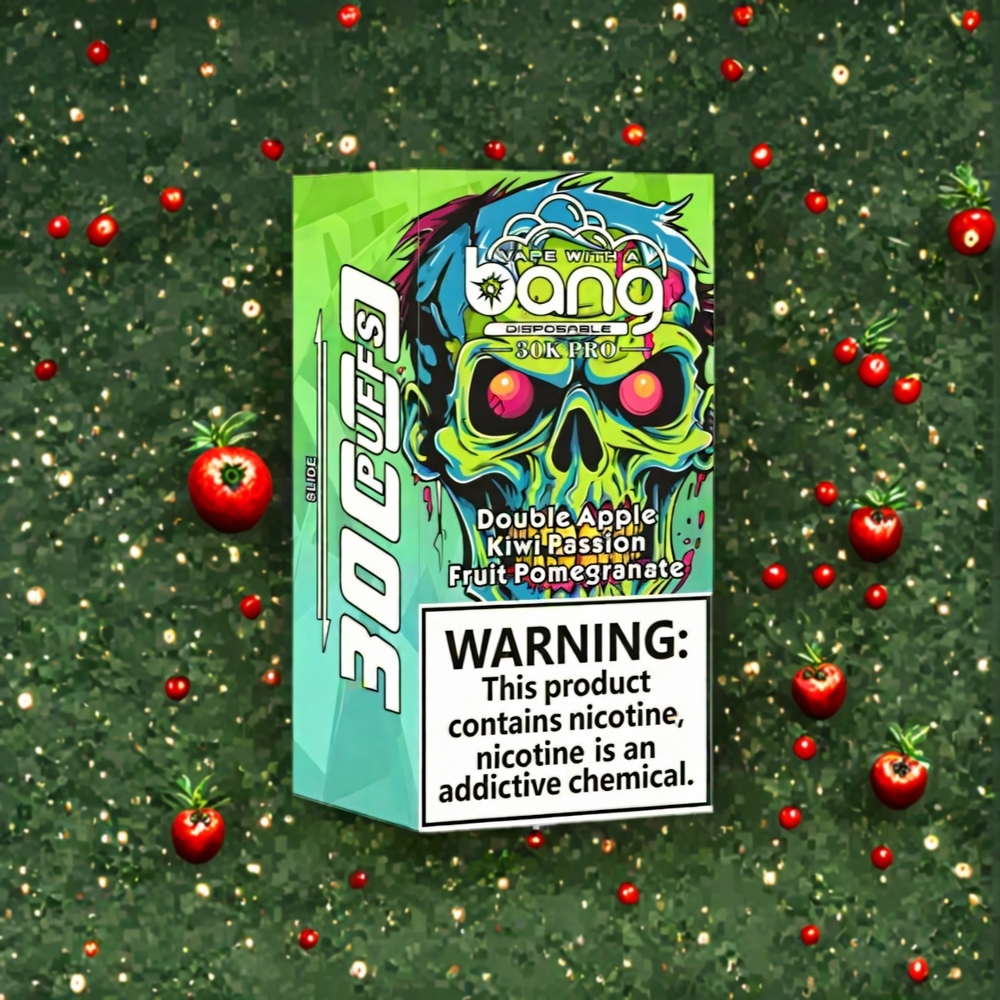 Suomi tukku Bang 30K Pro 30000 Puffs 36ml 550mAh Disposable Vape Dual-Flavor Kaksoisomena & Kiivi-Passionhedelmä-Punagranatti