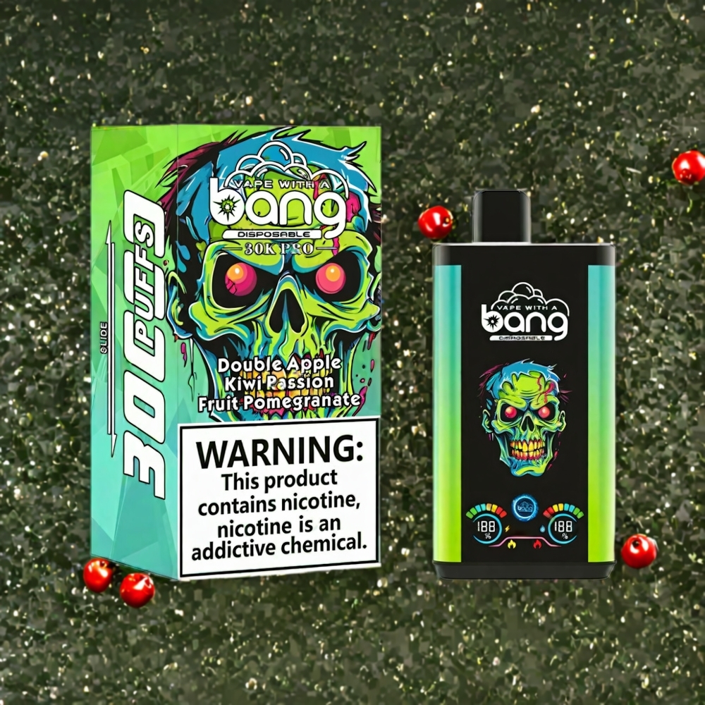 Suomi tukku Bang 30K Pro 30000 Puffs 36ml 550mAh Disposable Vape Dual-Flavor Kaksoisomena & Kiivi-Passionhedelmä-Punagranatti