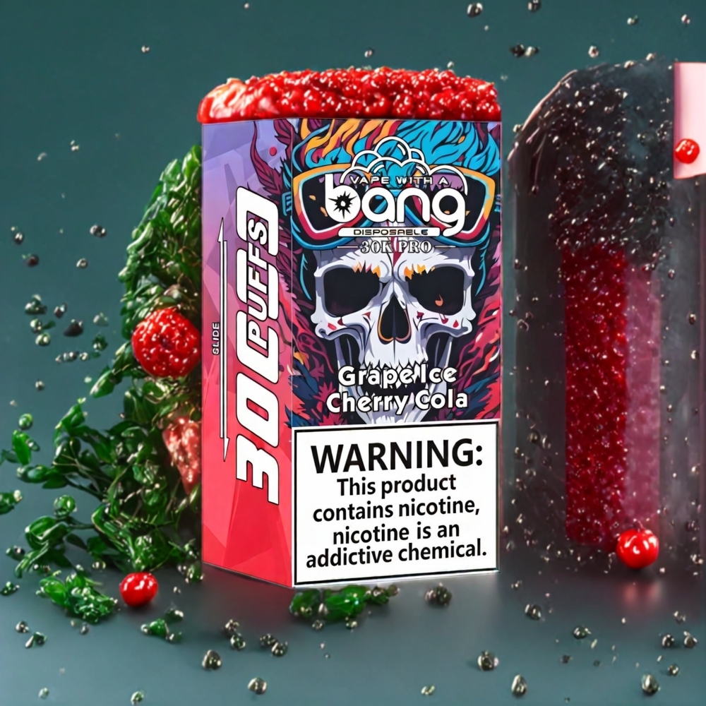 Suomi tukku Bang 30K Pro 30000 Puffs 36ml 550mAh Dual-Flavor Disposable Vape Viinijää & Kirsikkakola