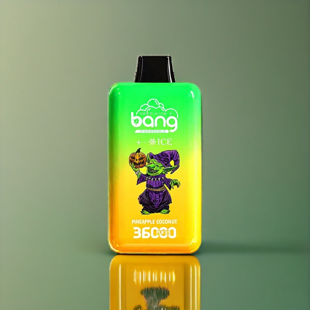 Suomi tukku Bang 36000 Ice Level Disposable Device 36ml 850mAh Ananas-Kookos