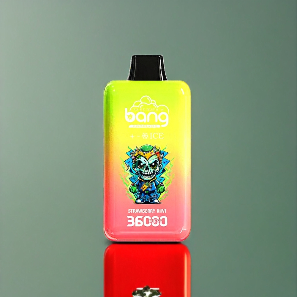 Suomi tukku Bang 36000 Ice Level Disposable Device 36ml 850mAh Mansikka-Kiivi