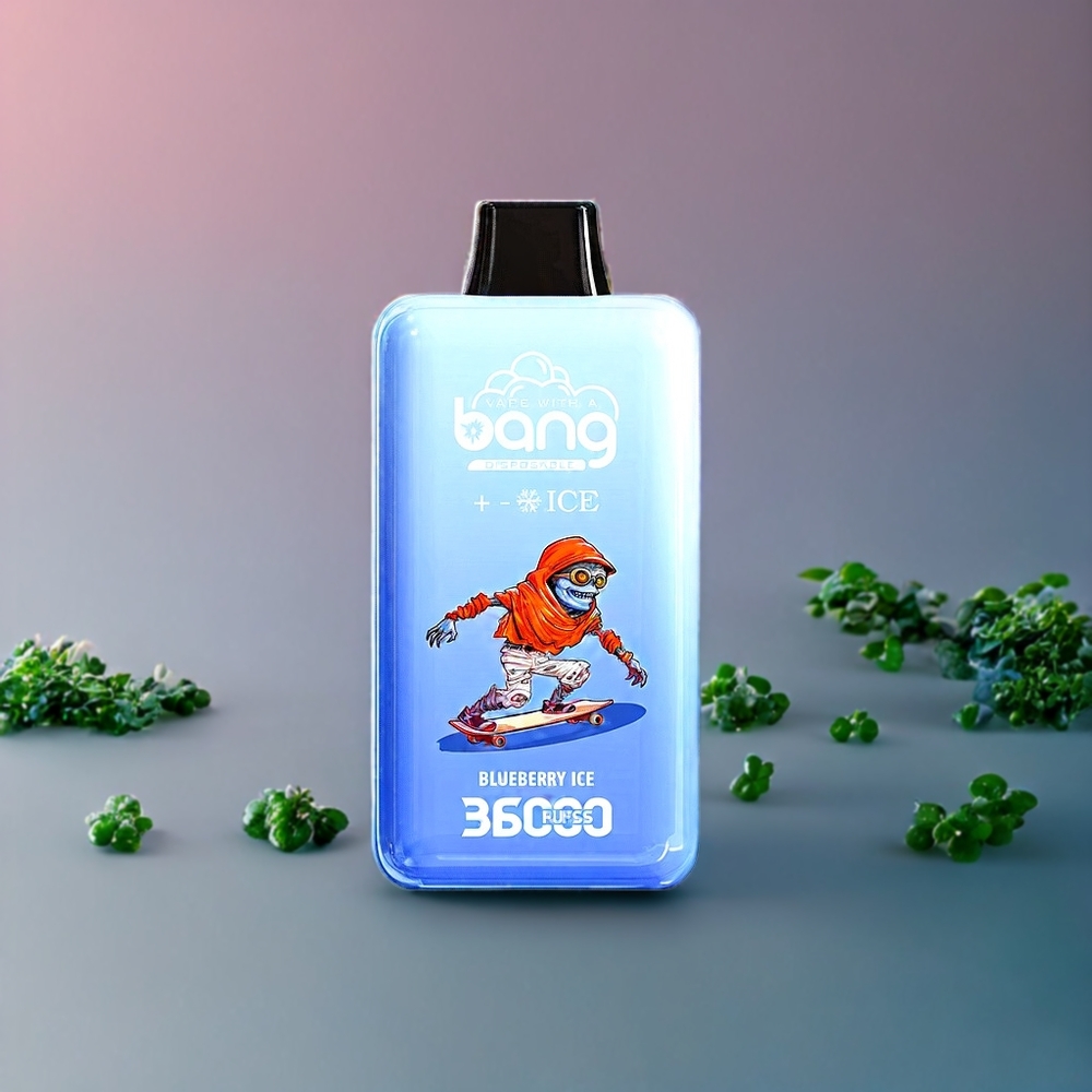 Suomi tukku Bang 36000 Ice Level Disposable Device 36ml 850mAh Mustikkajää