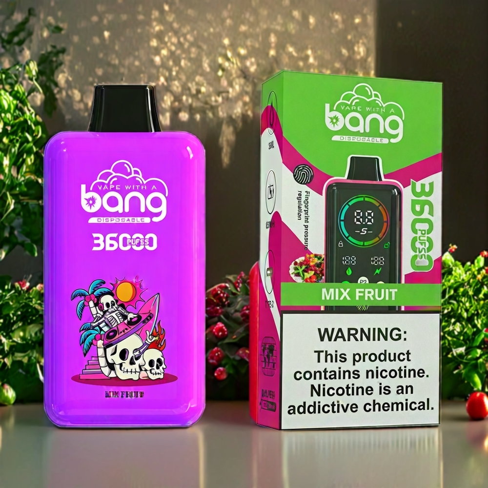 Suomi tukku Bang 36000 Power Disposable Vape 36ml 36000 puffs 850mAh Mix Fruit