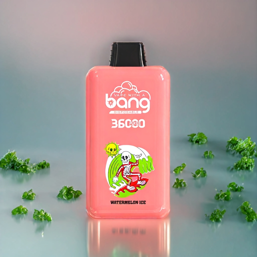 Suomi tukku Bang 36000 Power Disposable Vape 36ml/36000 puffs 850mAh Vesimeloni-Jää