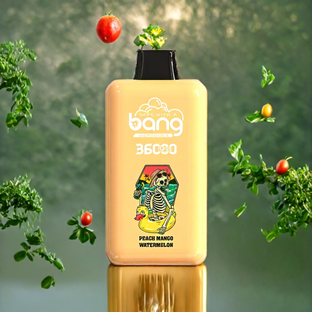 Suomi tukku Bang 36000 Power Disposable Vape Persikka Mango Vesimeloni 36ml 36000 tupaa 850mAh akku