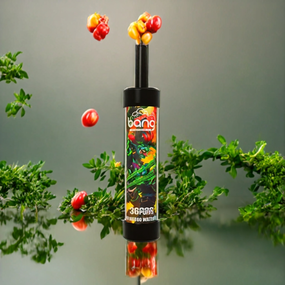 Suomi tukku Bang 36000 Puffs Disposable Vape Persikka Mango Vesimeloni 40ml 650mAh Mesh Coil 0.60 ohm