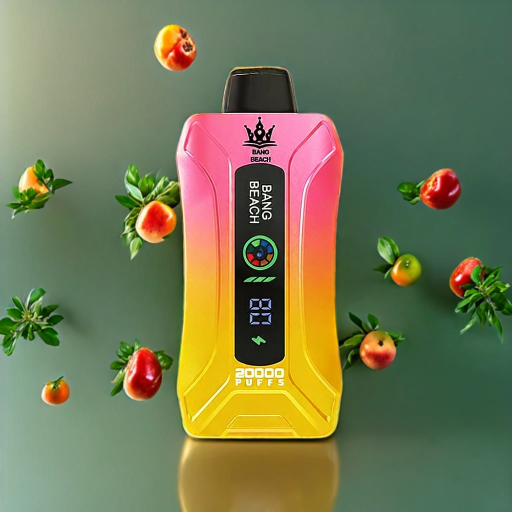 Suomi tukku Bang Beach 20000 Puffs 35ml 650mAh Disposable Vape Persikka Mango