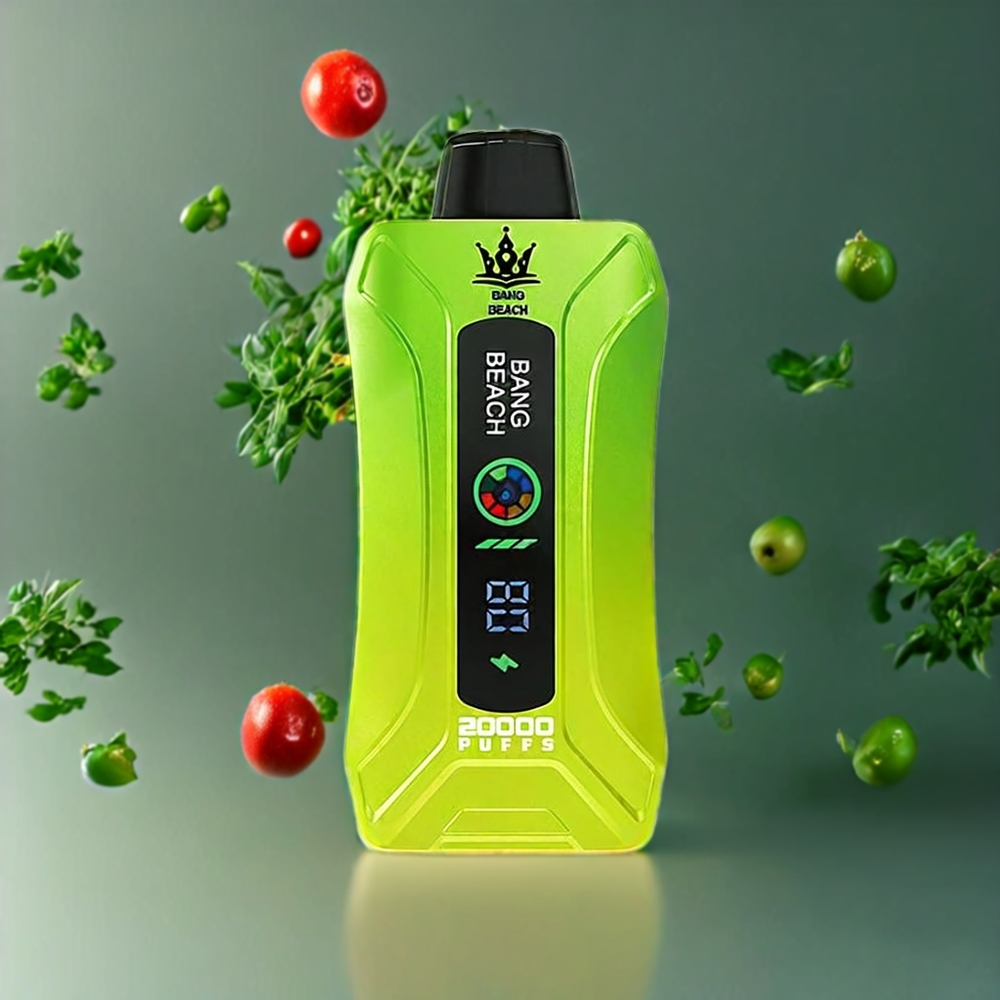Suomi tukku Bang Beach 20000 Puffs 35ml 650mAh Disposable Vape Sourapple