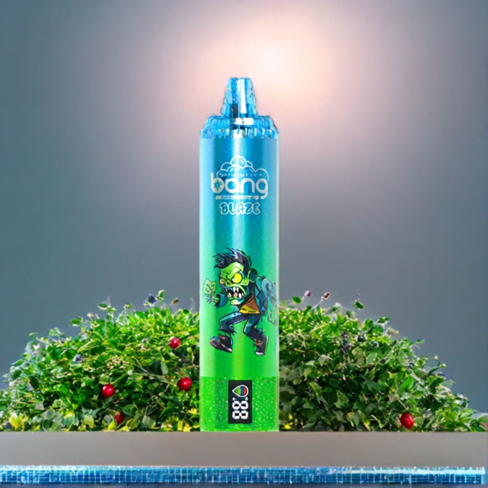 Suomi tukku Bang Blaze Tornado 20000 Puffs Disposable Vape Mustikkajää, Type-C Charging, Customizable Airflow, 0-5% Nicotine