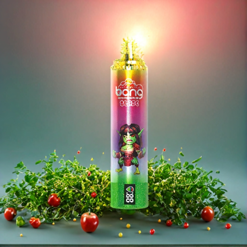Suomi tukku Bang Blaze Tornado 20000 Puffs Disposable Vape - Vesimeloni Bubblegum, Type-C Lataus, Säädettävä Ilmanvirtaus, 0-5% Nikotiinia