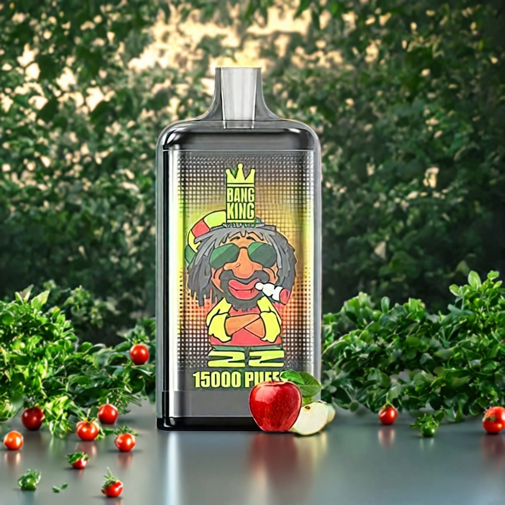 Suomi tukku Bang King 15000 Puffs Disposable Vape Kaksoisomena 21ml 550 mAh Värikäs design