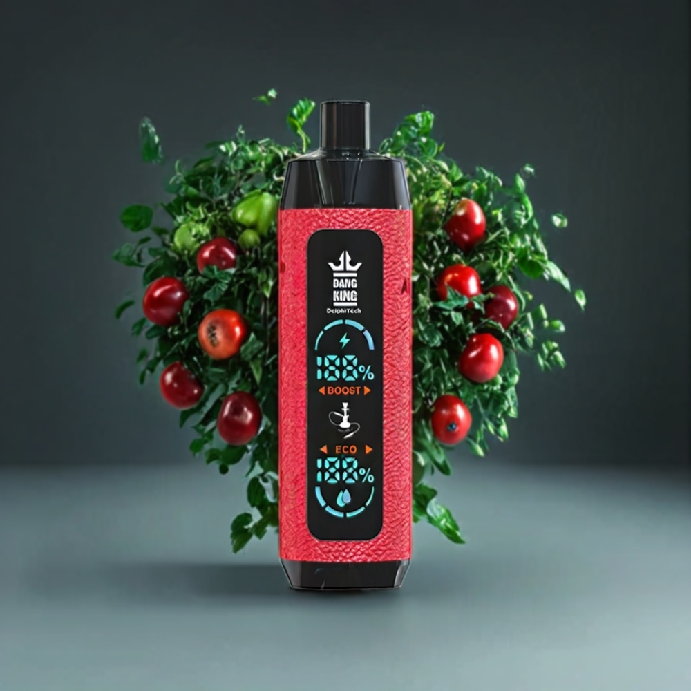 Suomi tukku Bang King Shisha 25000 Puffs 30ml 650 mAh 0.6 Ohm Type-C - Bad Blood