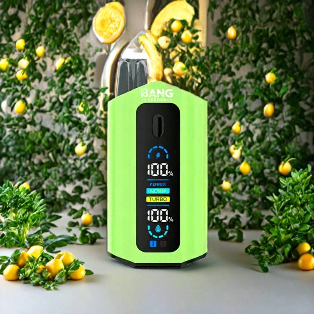 Suomi tukku Bang Leader 50000 Puffs Disposable Vape 13400mAh/36ml Kirpeä Ananas Lemonade Sitruuna Lime