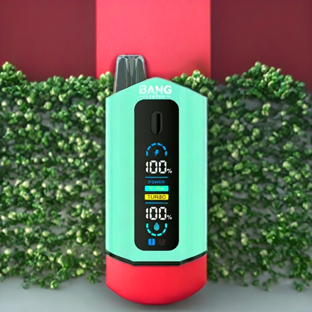 Suomi tukku Bang Leader 50000 Puffs Disposable Vape 36ml Vesimeloni-Mansikka & Redbull 2-in-1 Maku, 13400mAh, Type-C