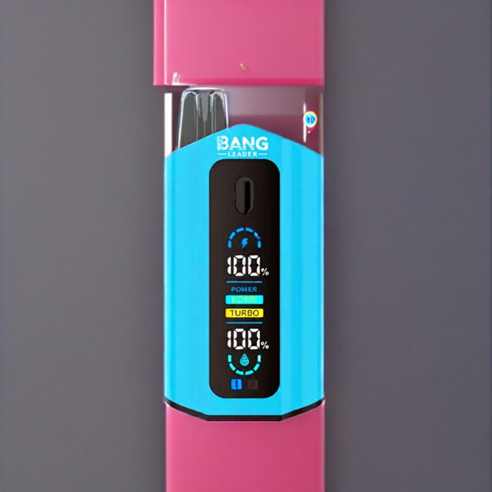 Suomi tukku Bang Leader 50000 Puffs Disposable Vape Mustikka-Karpalo 2-in-1 Maku, 13400mAh Akku, 36ml Nestetankki