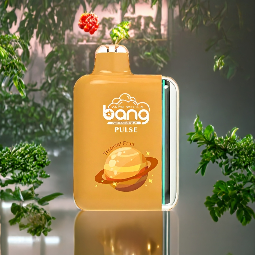 Suomi tukku Bang Pulse 18000 Puffs Disposable Vape Trooppiset Hedelmät – Type-C, 650mAh, 26ml, 1.0 ohm Mesh