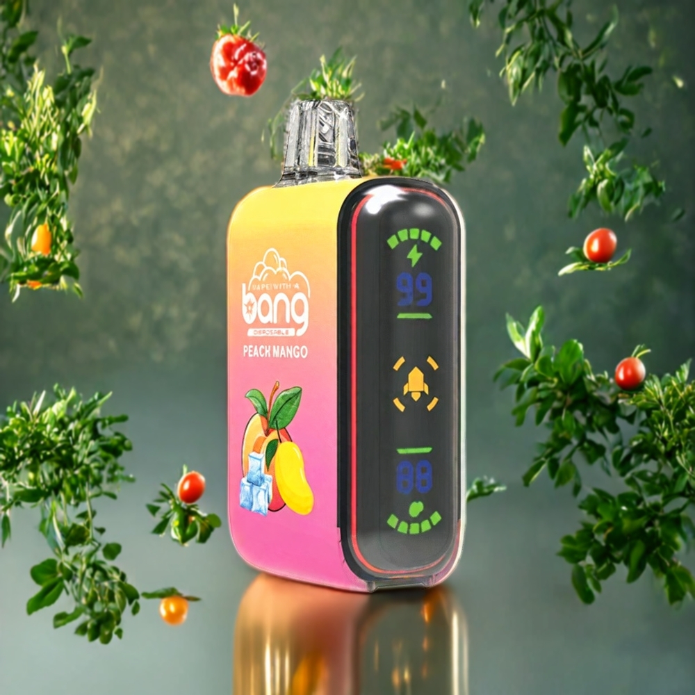 Suomi tukku Bang Rocket 18000 Puffs Disposable Vape 26ml Persikka Mango 0%/2%/3%/5% Nikotiini 650mAh
