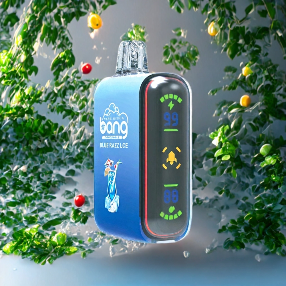 Suomi tukku Bang Rocket 18000 Puffs Disposable Vape Sininen Vadelma Jää – 26ml, 650mAh, 0-5% Nikotiinia