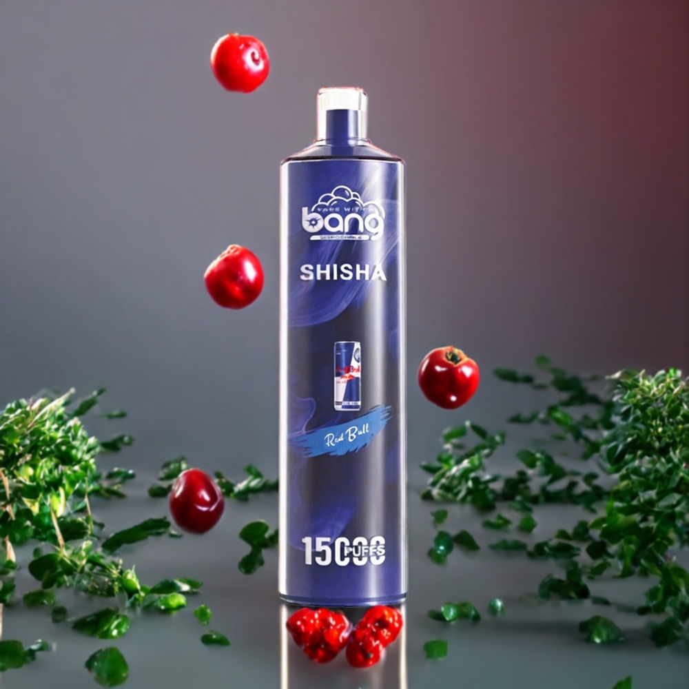 Suomi tukku Bang Shisha 15000 Puffs Disposable Vape Red Bull 23ml 600mAh Type-C
