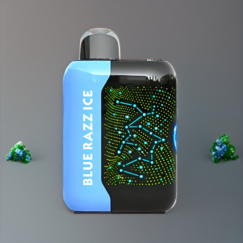 Suomi tukku Bang Starry 25000 Puffs 28ml Mustikan Jää Disposable Vape 800 mAh Type-C