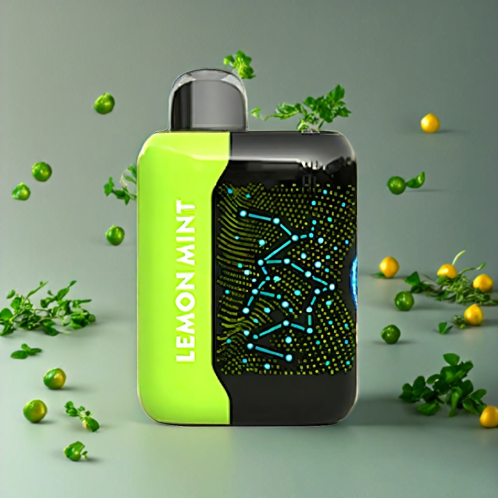 Suomi tukku Bang Starry 25000 Puffs Disposable Vape Sitruuna-Minttu 28ml 800mAh Type-C