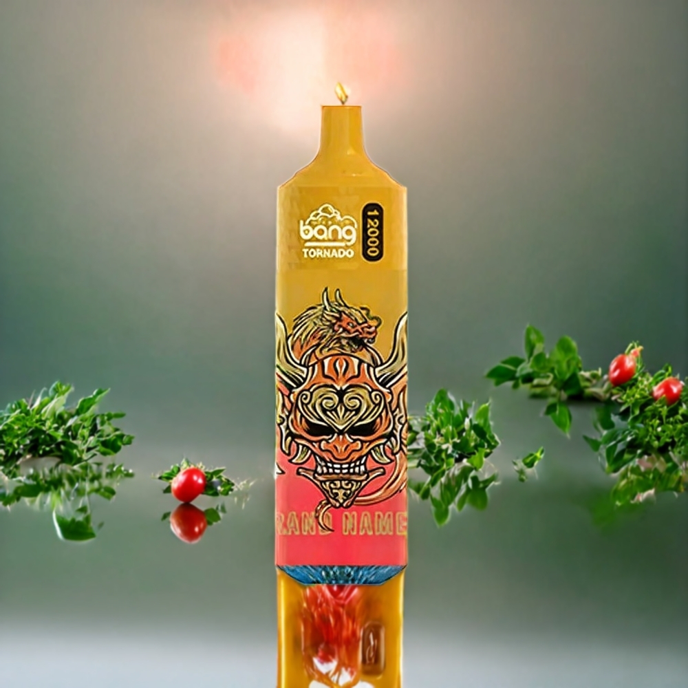 Suomi tukku Bang Tornado 12000 Puffs 23ml 650 mAh Disposable Vape Persikka Mango Vesimeloni
