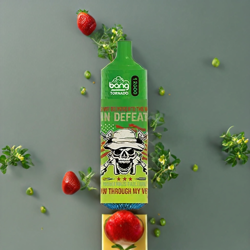 Suomi tukku Bang Tornado 12000 Puffs 23ml 650mAh Disposable Vape Mansikka-Mango