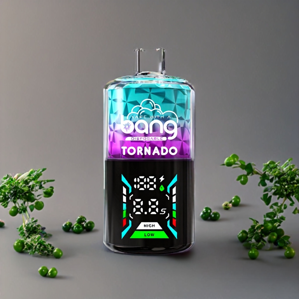 Suomi tukku Bang Tornado 40000 Puffs Disposable Vape Mustikka Viinirypäle 850mAh 40ml 0%/2%/3%/5% Nikotiini