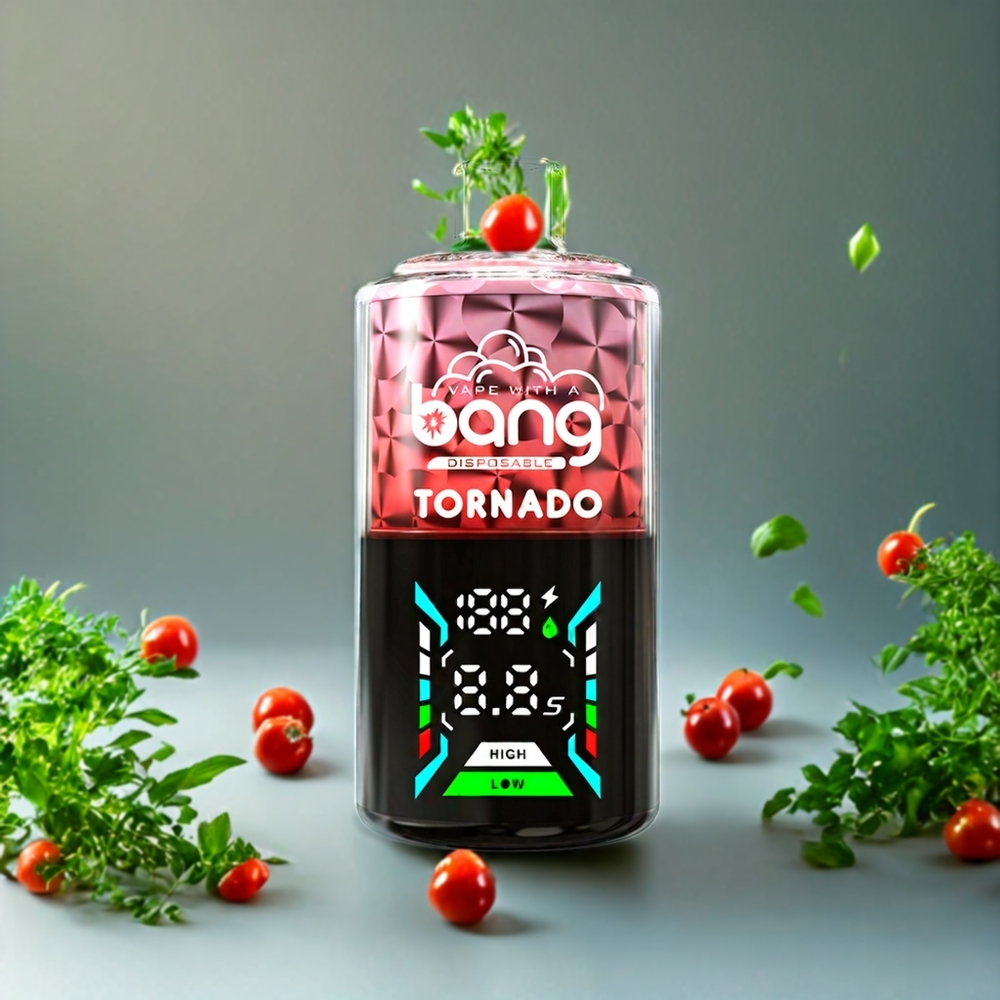 Suomi tukku Bang Tornado 40000 Puffs Disposable Vape Vesimeloni 40ml 850mAh Nikotiini 0%-5%