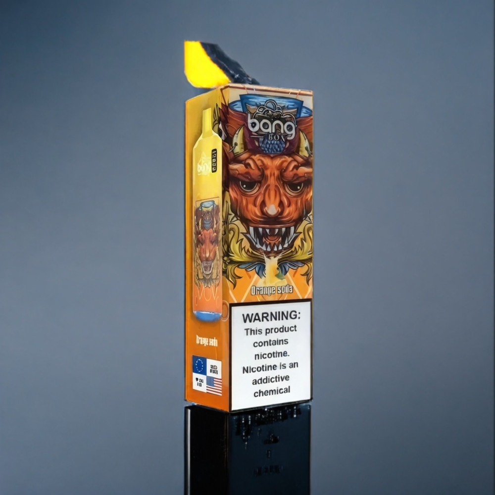 Suomi Tukku Bang Box 12000 Puffs 23ML Appelsiinilimonaadi 650mAh TYPE-C Salt Nic 0%-5% 10kpl/laatikko