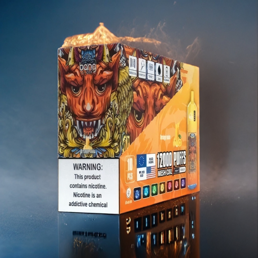 Suomi Tukku Bang Box 12000 Puffs 23ML Appelsiinilimonaadi 650mAh TYPE-C Salt Nic 0%-5% 10kpl/laatikko