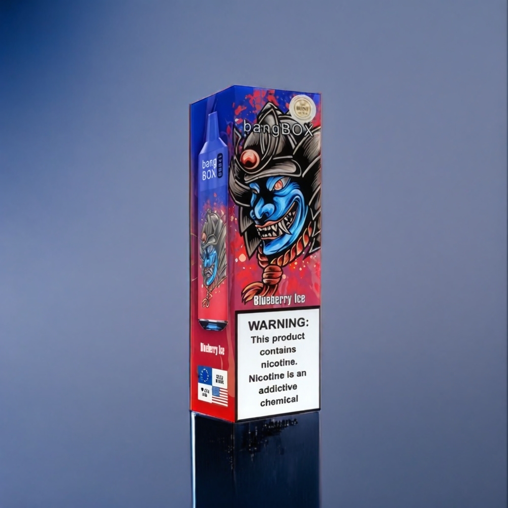 Suomi tukku Bang Box 12000 Puffs 23ML 650mAh TYPE-C Vape Mustikka Jää