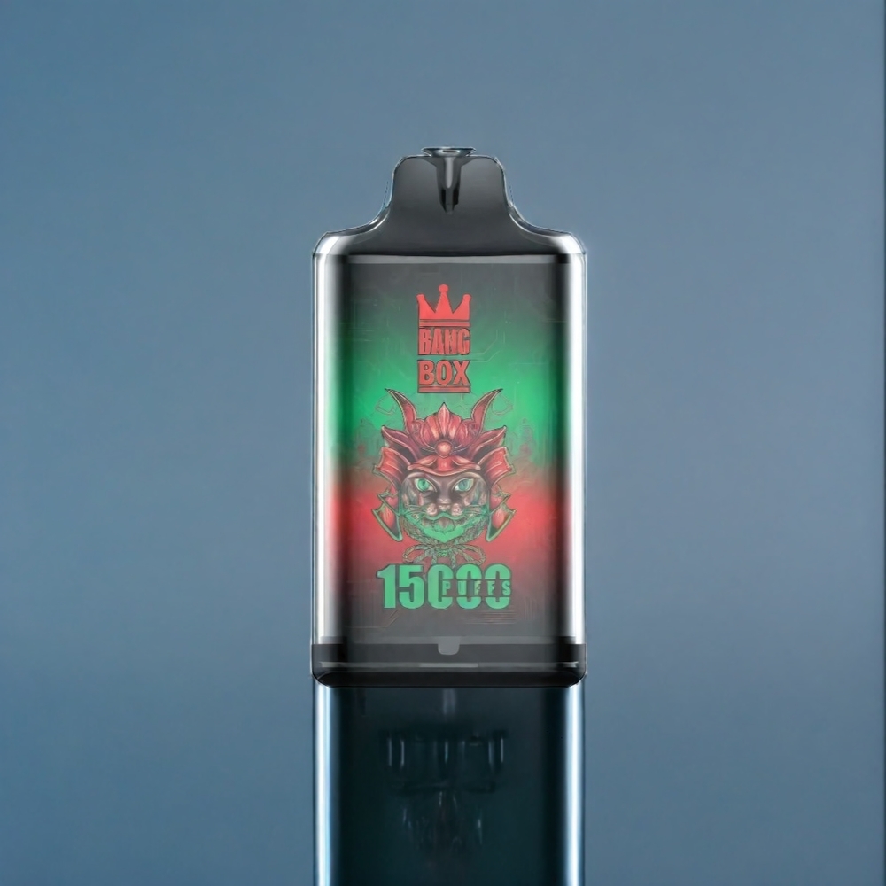 Suomi tukku Bang Box 15000 Puffs 23ml Mansikka-Kiivi 0%/2%/3%/5% Nikotiini TYPE-C 10 kpl/laatikko