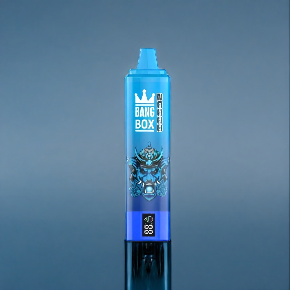 Suomi tukku Bang Box 20000 Puffs 35ml 12 Flavors 850mah Mesh Coil Vape Mr Blue