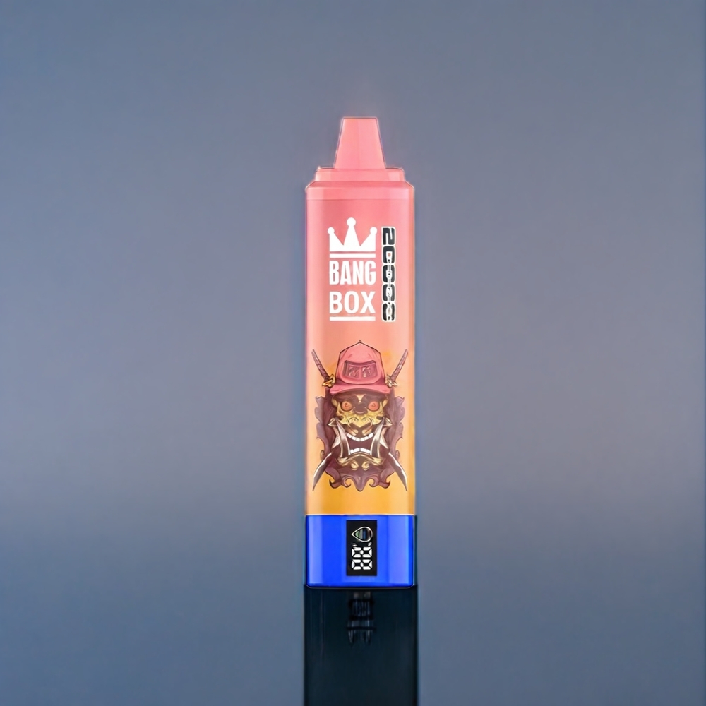 Suomi tukku Bang Box 20000 Puffs 35ml 850mAh Mesh Coil Mango-Persikka Vape