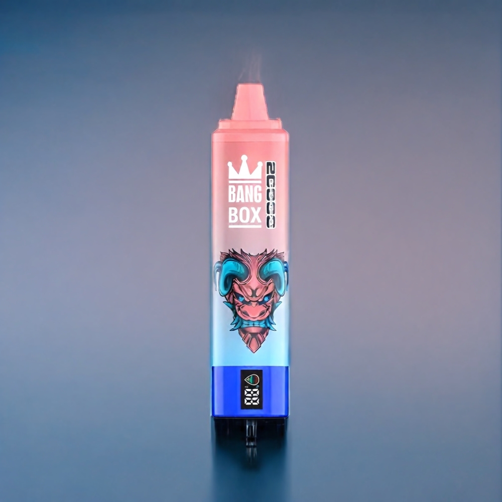 Suomi tukku Bang Box 20000 Puffs 35ml Vesimeloni Jää 0-5% Nikotiinia 850mAh Älyikkään näytön Mesh Käämitys