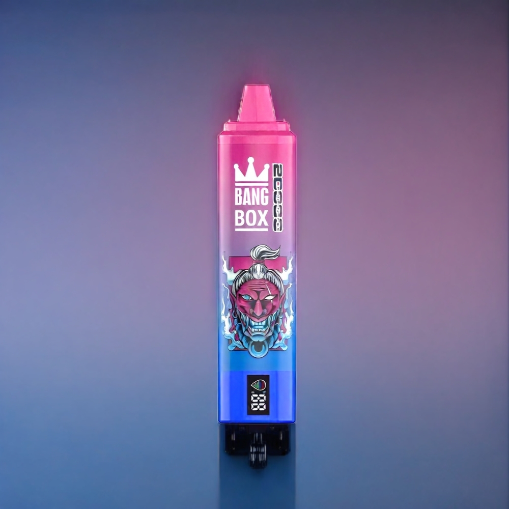 Suomi tukku Bang Box 20000 Puffs Vape Mustikka-Hapan Vadelma-Jää 0%-5% Nikotiinia 35ml Nestemäärä 850mAh Ladattava