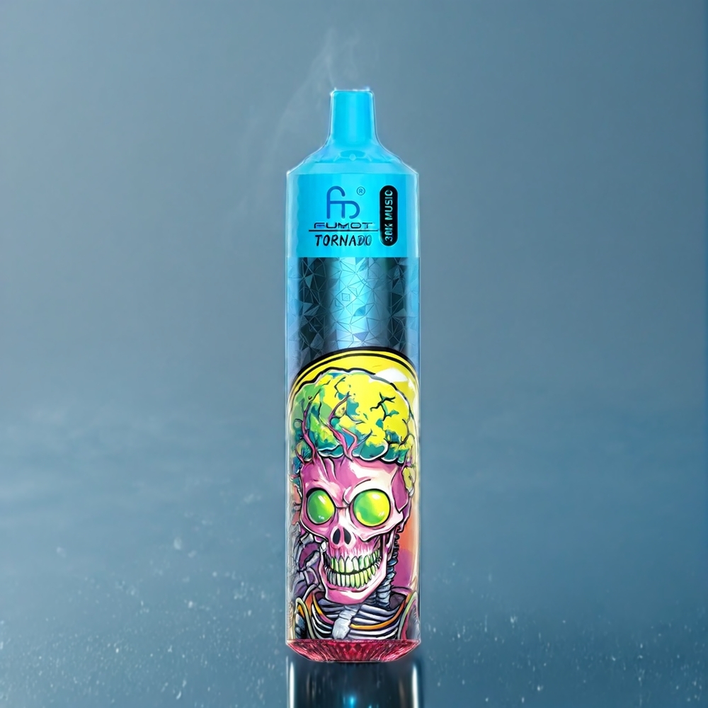 Fumot RandM Tornado 30000 Suomi Tukku – 30,000 Puffs, 30mL, Mint Ice, 1.0 Ohm Mesh, 600mAh LED