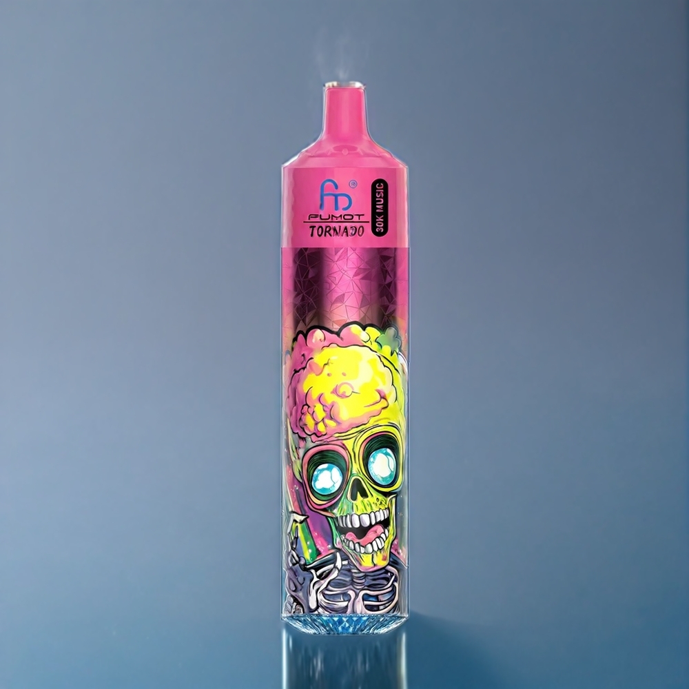 Suomi tukku Fumot RandM Tornado 30000 Vape Banaani-Jää 30 000 puffs 30mL 1.0 Ohm mesh