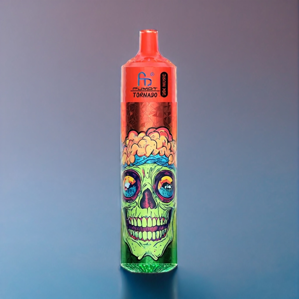 Suomi tukku Fumot RandM Tornado 30000 Vape Mansikka-Marjajää 30mL 5% 1.0 Ohm mesh 600mAh LED