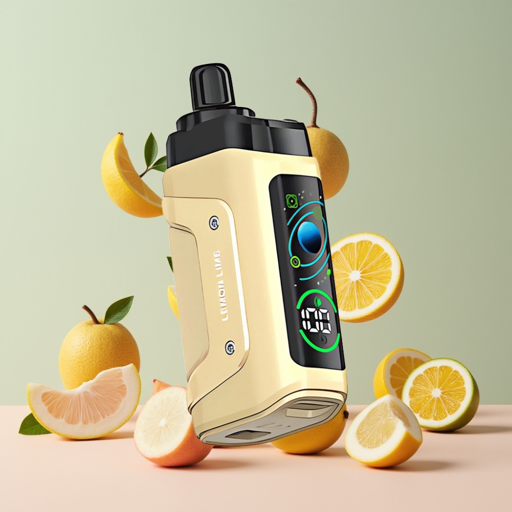 Suomi tukku Razz Bar 45000 Puffs Kertakäyttöinen Vape Sitruuna-Lime ja Vadelma, 1.0 Ohm Mesh, Säädettävä Ilmanvirtaus, Type-C Ladata