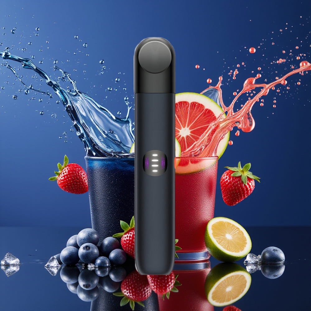 Suomi tukku RELX Infinity 2 Plus Device Musta Safiiri 8W Teho, 440mAh Akku, 1.9ml Kapasiteetti