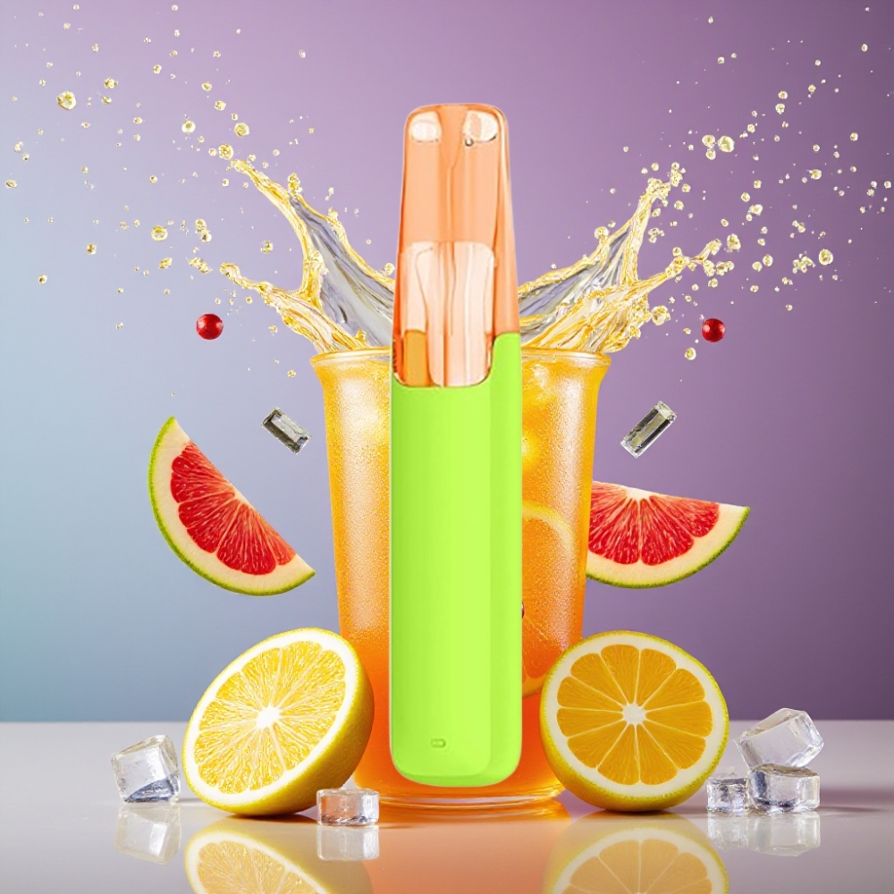 Snowplus Dash 4000 Puffs Disposable Device 7.5 ml / 530 mAh Suomi tukku - Kirkas Jäätee Sitruuna