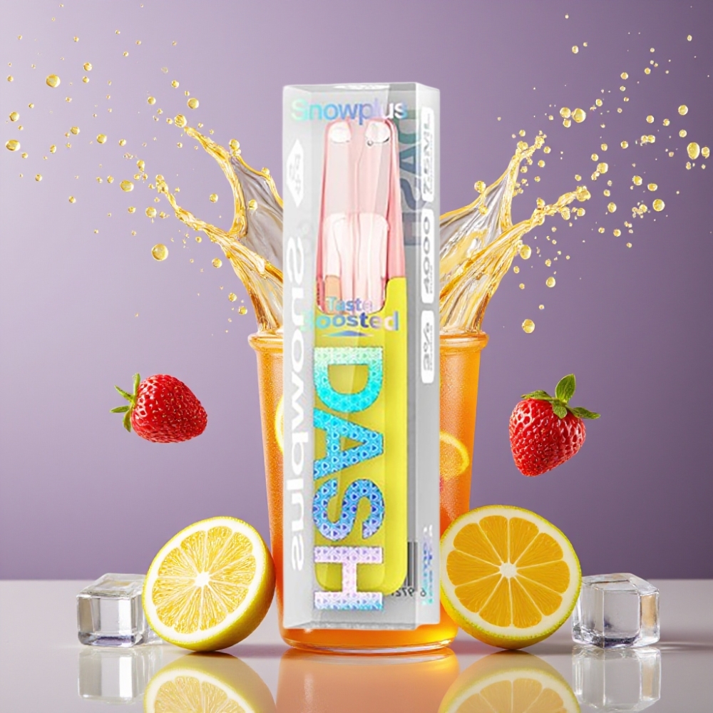 Snowplus Dash 4000 Puffs Disposable Device Lemon Ice Tea 7.5 ml / 530 mAh Suomi tukku