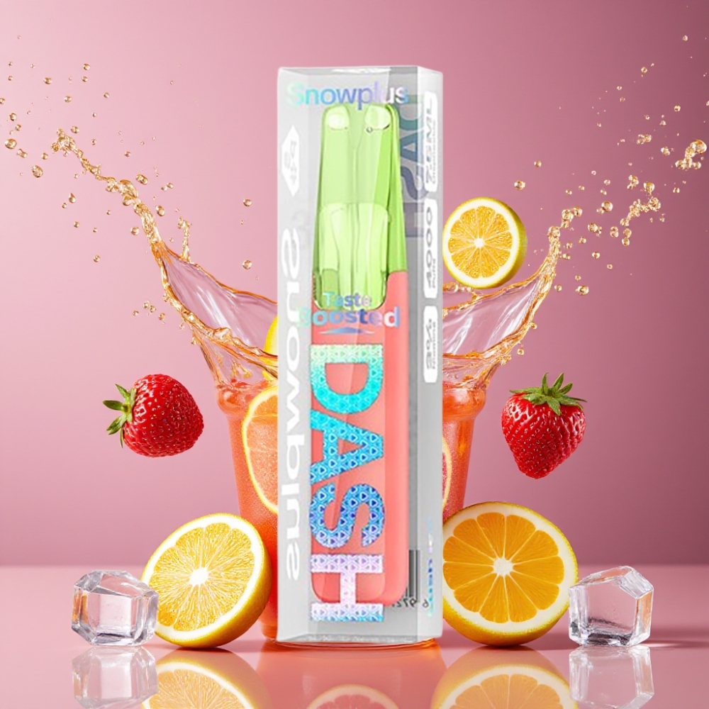 Snowplus Dash 4000 Puffs Disposable Device Lush Ice Suomi Tukku – 7.5 ml nestemäistä, 530 mAh, 4000 savuketta