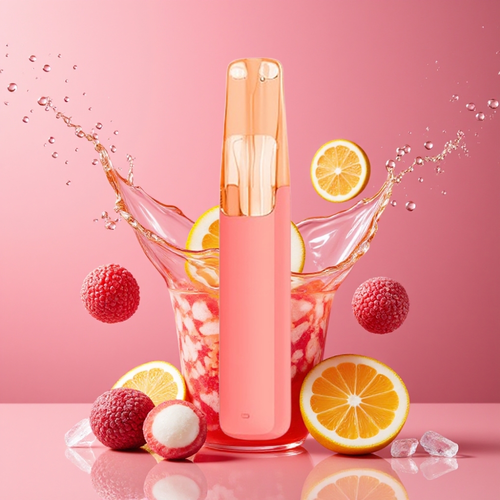 Snowplus Dash 4000 Puffs Disposable Device Lychee Ice Suomi tukku – 7.5 ml, 530 mAh, Keramiikka-atomisaattori