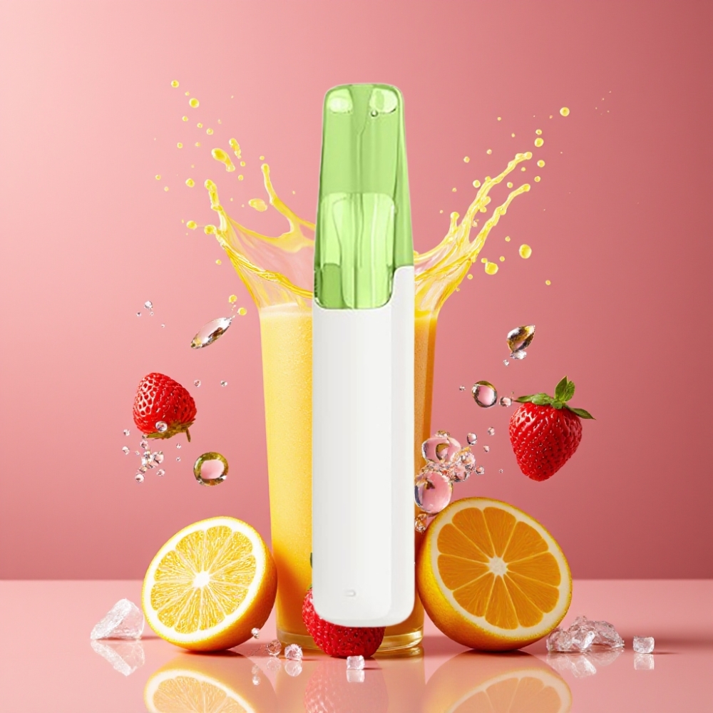 Snowplus Dash 4000 Puffs Disposable Device Matcha Smoothie Suomi tukku - 7.5 ml, 530 mAh, 4000 Puffs