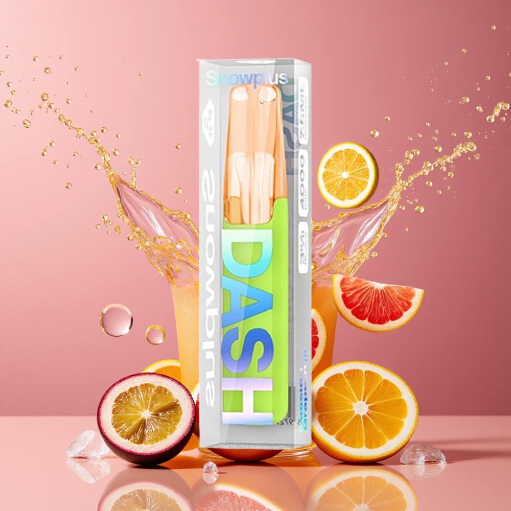 Snowplus Dash 4000 Puffs Disposable Device Passion Grapefruit 7.5 ml / 530 mAh Suomi tukku