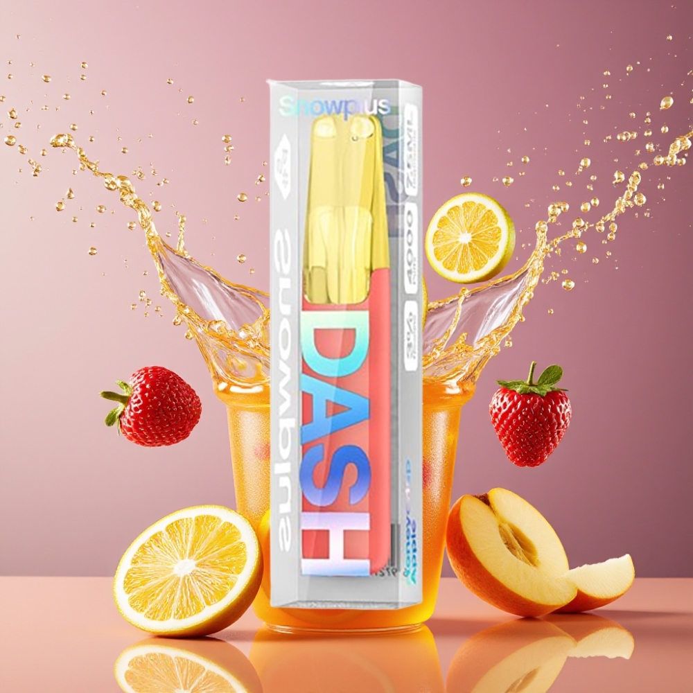 Snowplus Dash 4000 Puffs Disposable Device Suomi tukku - 7.5 ml, 530 mAh, Omena (Honeycrisp)